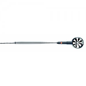 testo-0635-9335-vane-velocity-probe-with-2-36-in-diameter-and-telescopic-handle